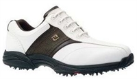 Footjoy Greenjoys Golf Shoes White/brown 45454-100