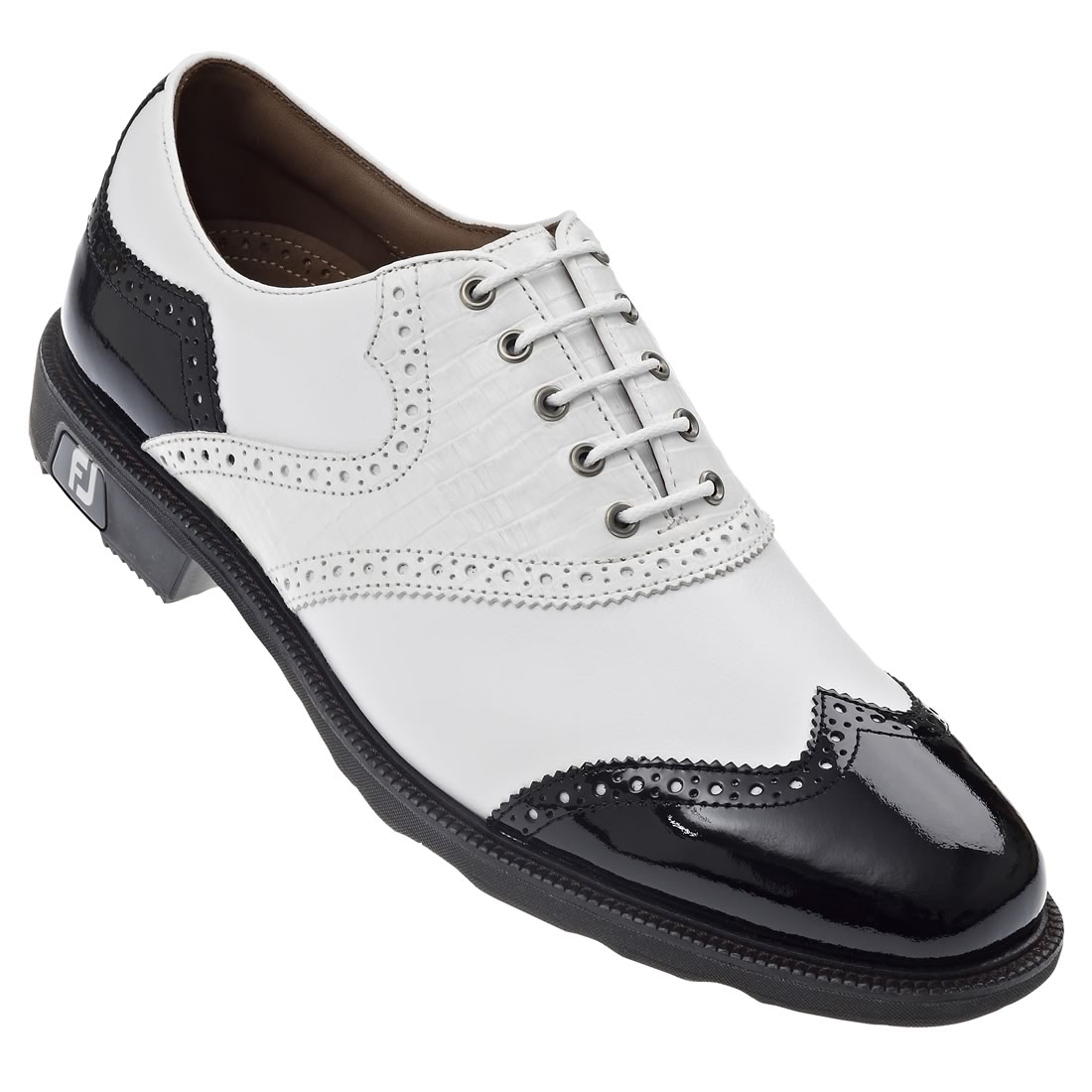 FootJoy Icon Golf Shoes White/Black #52144