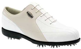 Footjoy Womens Aqualites White/Pearl 93055 Golf Shoe