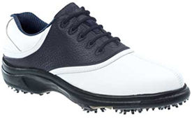 Womens eComfort White/Navy/White 98535 Golf Shoe