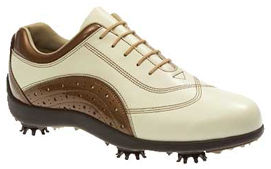 Womens LoPro Collection Cream/Bronze 97090 Golf Shoe