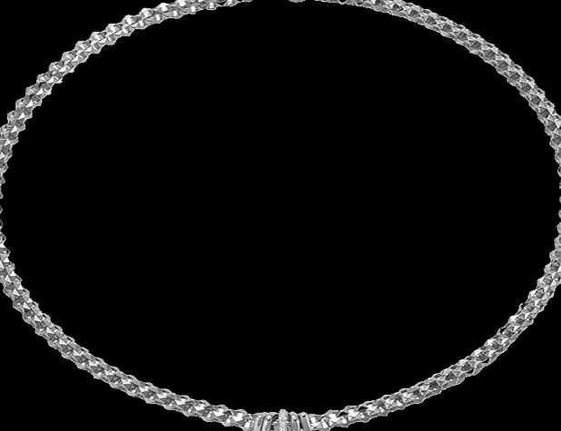 Fope 18ct White Gold 0.12 Carat Diamond Set Wild