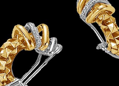 Fope 18ct Yellow Gold 0.12 Carat Diamond Set
