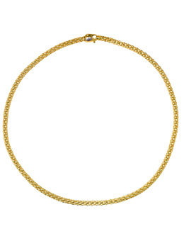 18ct yellow gold Unica necklet 610C
