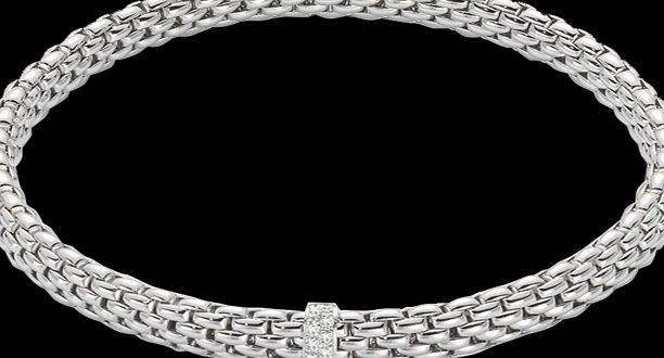 Fope Flex it Vendome 18ct White Gold Bracelet