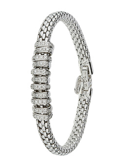 Virginia 18ct Gold Diamond Bracelet 597BBBR1