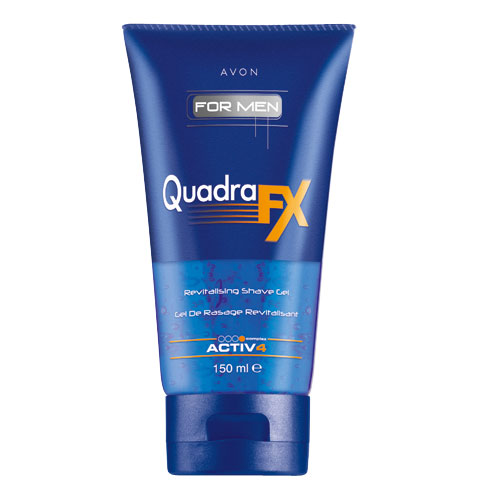 For Men QuadraFX Revitalising Shave Gel