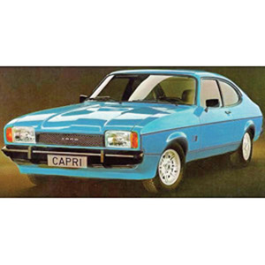 Ford Capri Mk II 1974 Bright Blue