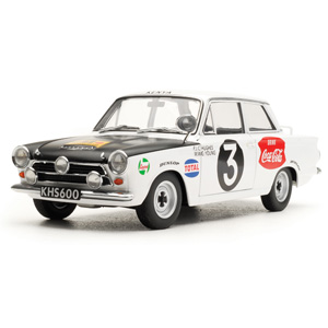 Ford Cortina Mk.I Winner 1964 Safari Rally 1:18