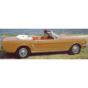 Mustang Convertible 1964 Gold
