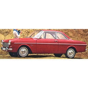 ford Taunus 12M Coupe 1962 Red