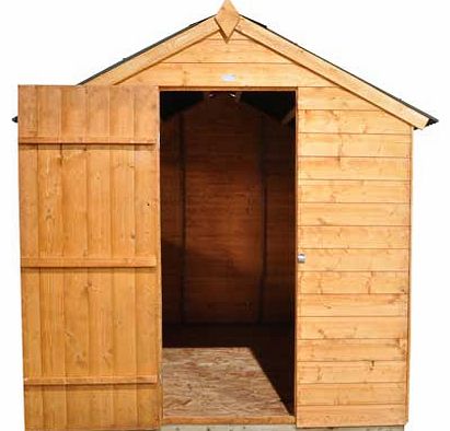 Forest Shiplap 8x6ft Shed with Onduline Roof