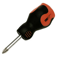 FORGE STEEL Stubby Pozi/Pro Screwdriver No.2 40mm