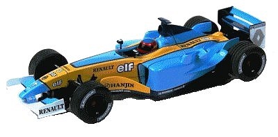 Scalextric Renault 2003 race car - F.Alonso Ltd Ed 7-000pcs