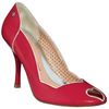 Red Heart Peeptoe Courts