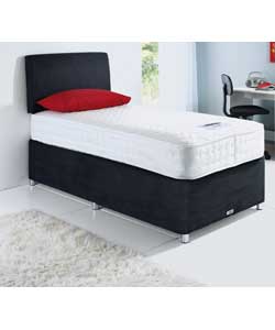 Forty Winks Orlando Small Double Divan Bed - Black