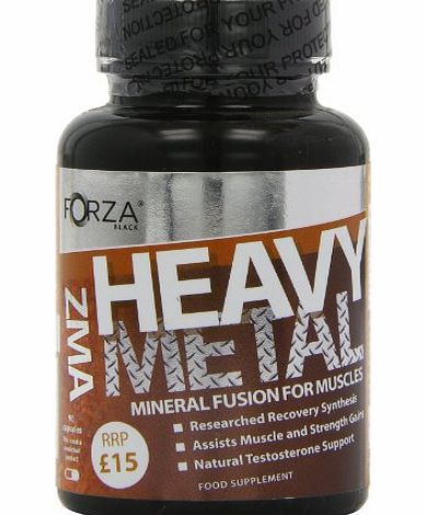 Forza Heavy Metal - ZMA Strength Complex - Pot of 90 Capsules