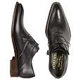 Black Italian Handcrafted Leather Oxford Dress Shoes