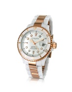 Forzieri Dubai - Women` White Bracelet Date Watch