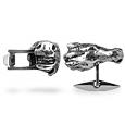 Vintage Horse Sterling Silver and Zircons Cufflinks