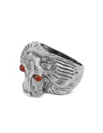 Forzieri Exclusives Vintage Setter Sterling Silver Ring