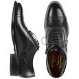 Italian Handcrafted Black Dress Leather Oxford Shoes