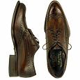 Italian Handcrafted Brown Wingtip Oxford Shoes