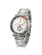 Forzieri Men` Stainless Steel Dive Chronograph Watch