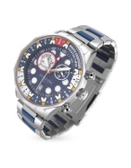 Punta Ala - Blue Dial Stainless Steel Yachting Chrono Watch