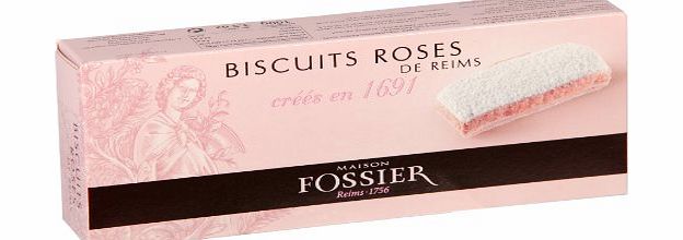 Fossier  12 Biscuits Roses Box 100 g