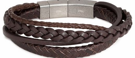 Gent JF85296040 Mens 22.5 centimetres Stainless Steel Bracelet