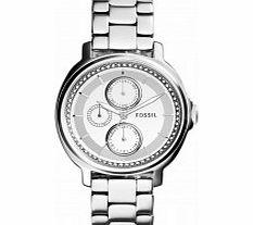 Fossil Ladies Chelsey Silver Watch