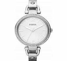 Fossil Ladies Georgia Silver Watch
