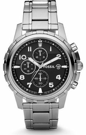 Mens Watch FS4542 with Black Dial and Stainless Steel Bracelet