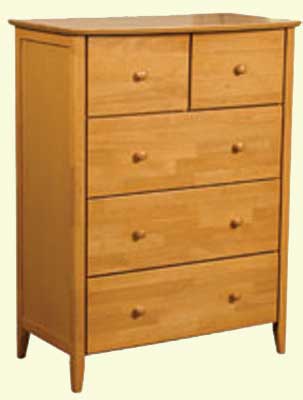 foster CHEST OF DRAWERS 2 OVER 3