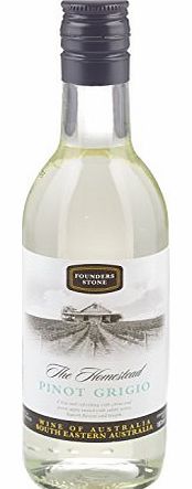 Founders Stone Pinot Grigio White Wine 18.75cl Bottle