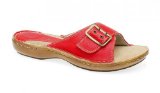 Quayside Sable Ladies Casual Deck Shoe Red 40
