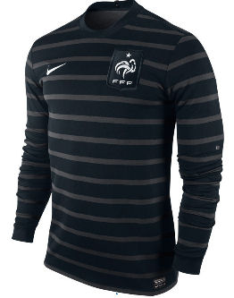 Nike 2011-12 France Nike Goalkeeper Home Shirt