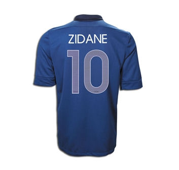 Nike 2011-12 France Nike Home Shirt (Zidane 10)