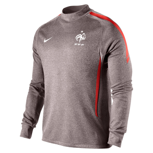 France Nike 2011-12 France Nike Sweat Top (Grey)