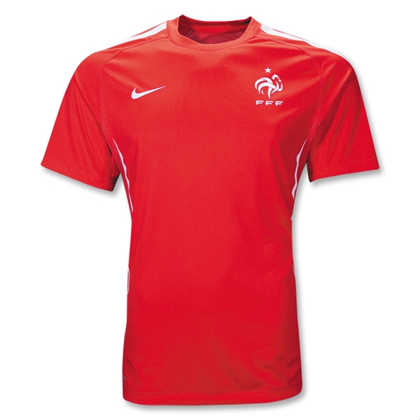 Nike 2011-12 France Nike Training Shirt (Red)