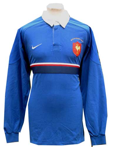 France v England and#8211; Match issue shirt dated 2000