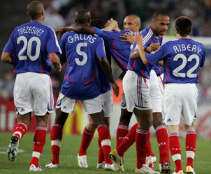 france v Romania / World Cup 2010 Qualifier