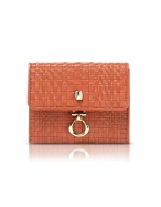 24 h Du Mans- Orange Patent Woven Leather French