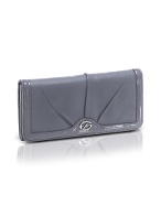 Francesco Biasia Ashley - Logo Calf Leather Flap Wallet