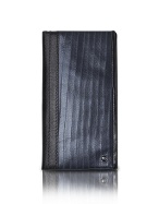 Francesco Biasia Business Glam - Blue Calf Leather Card Holder Coat Wallet