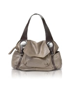 Francesco Biasia Gem - Calf Leather Flap Satchel Bag