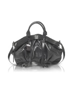 Francesco Biasia Jennifer - Studded Calf Leather Large Satchel Bag