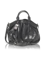 Jennifer - Studded Calf Leather Tote Bag