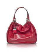 Francesco Biasia Peggy - Red Calf Leather Tote Bag